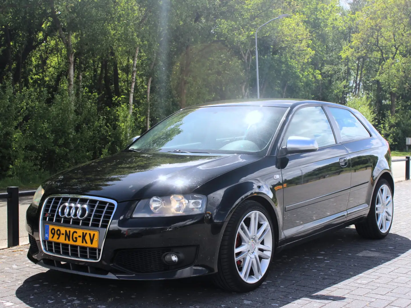 Audi A3 1.9 TDI Leer 18 Inch S3 uitgevoerd Afn. trekhaak Noir - 2