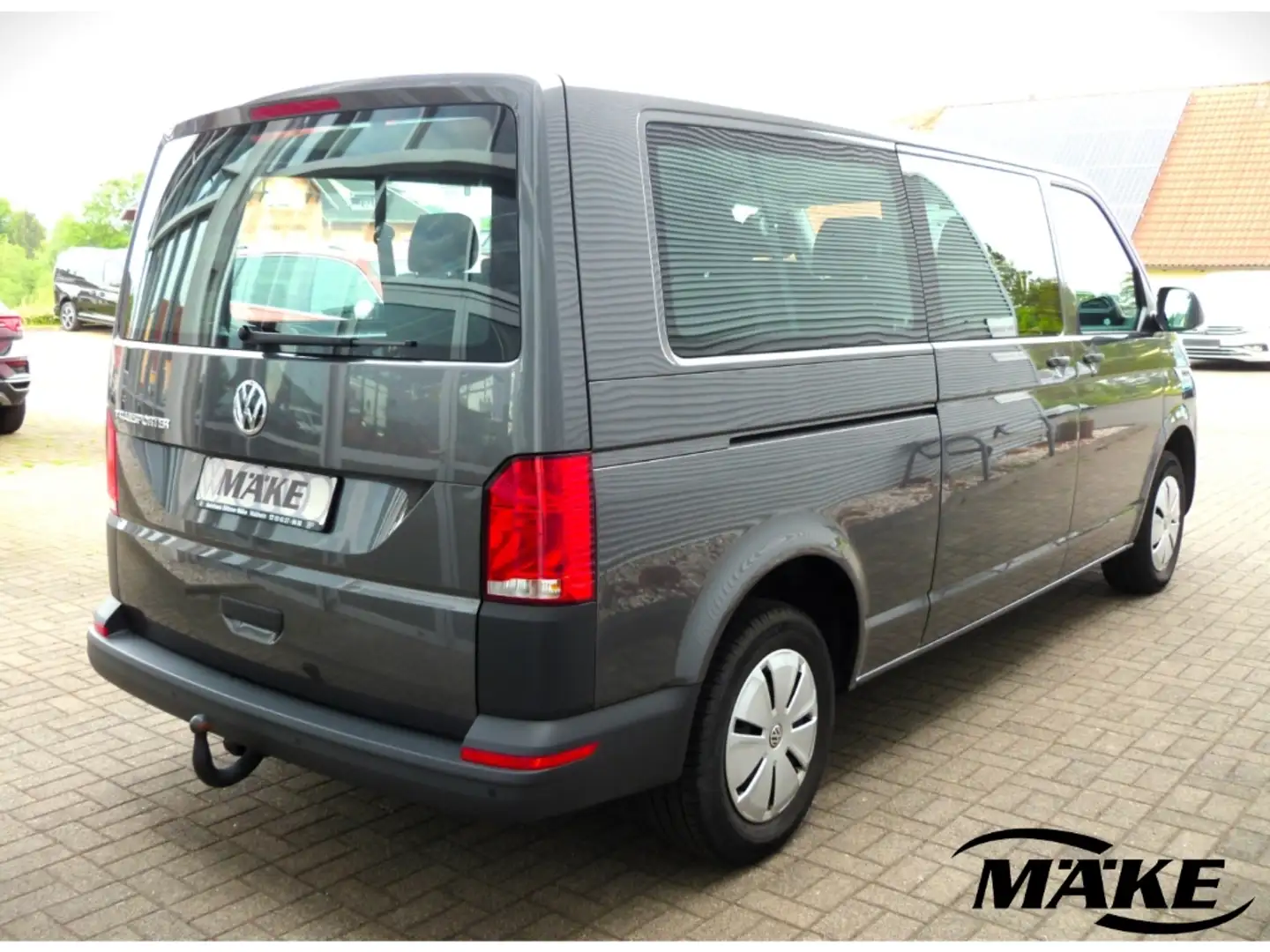 Volkswagen T6.1 Kombi 2,0 TDI, LR, AHK, Navi, DAB, Tempomat, Grau - 2