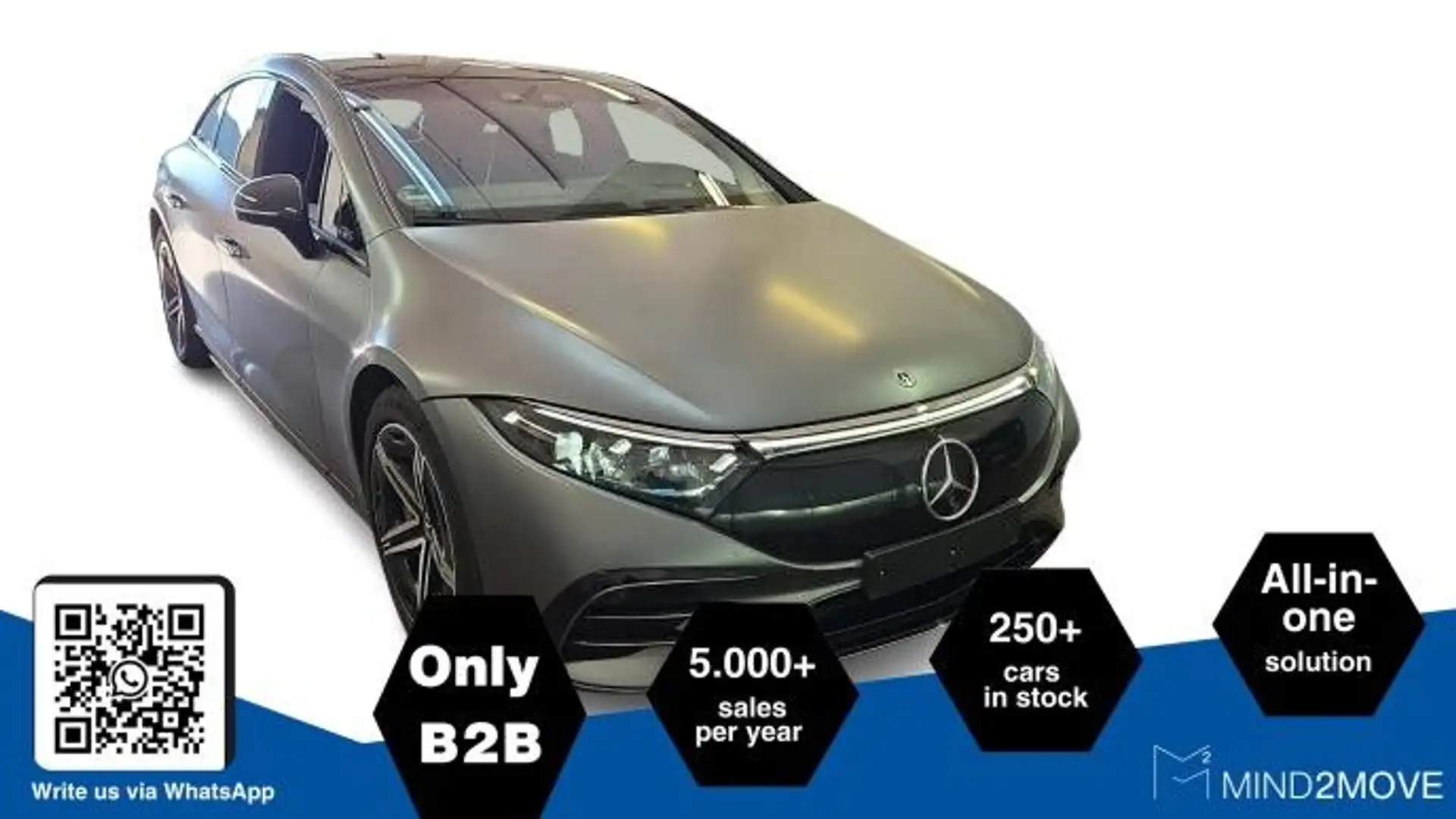 Mercedes-Benz EQS 580 AMG Line 4Matic Grau - 1