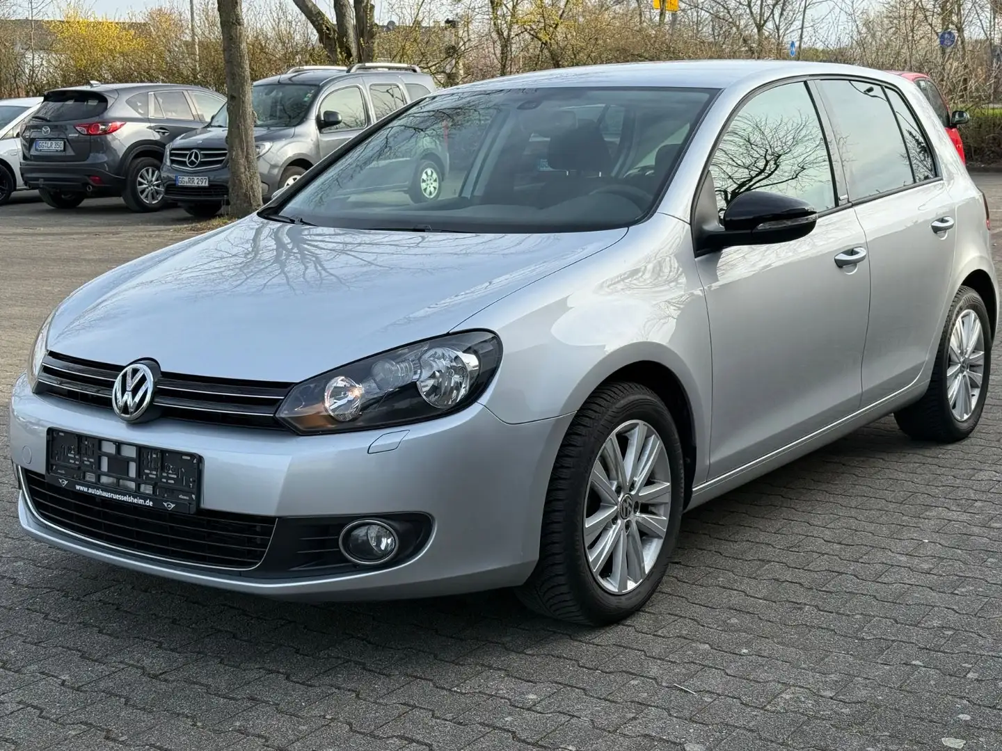 Volkswagen Golf VI 1.2 TSI Style*DSG*TOP ZUSTAND*NUR 54.TKM Silber - 1