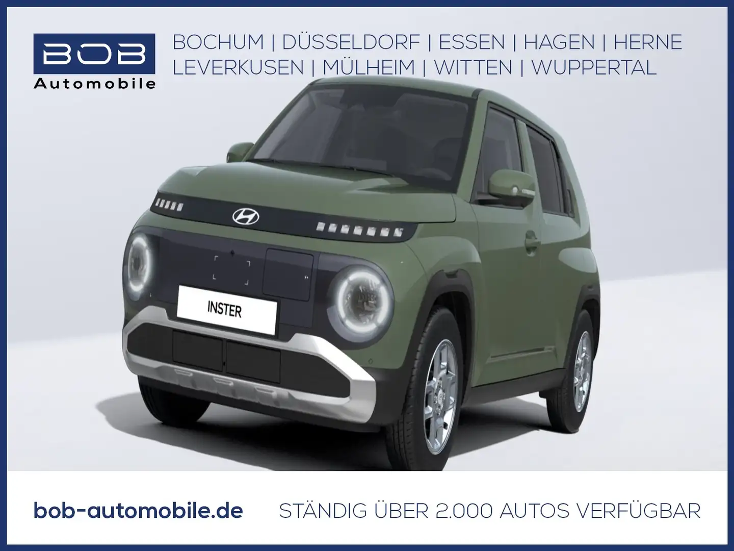 Hyundai Inster EV Trend (115 PS) Effizienz-P Assistenz-P Grün - 1