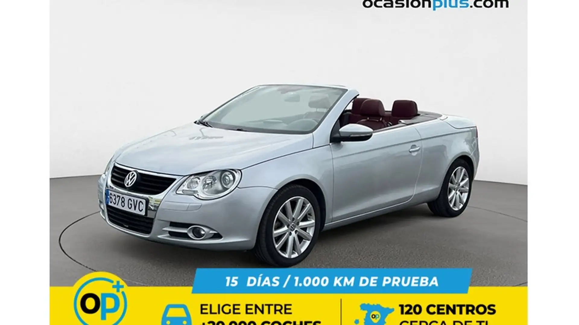 Volkswagen Eos 2.0TDI Excellence DSG Argent - 1