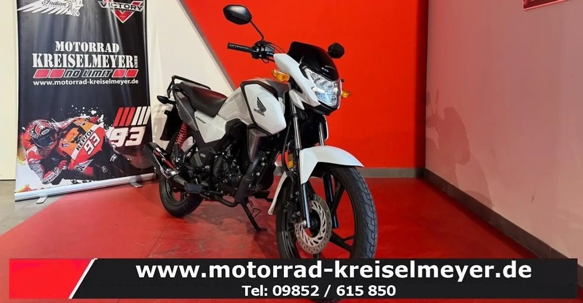 Honda CB 125 Top gepflegter Zustand aus 1. Hand! Weiß - 1