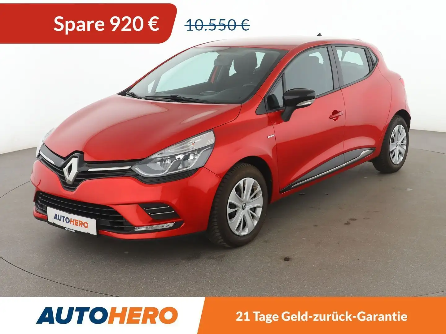 Renault Clio 1.2 Limited*TEMPO*KLIMA*GARANTIE* Rood - 1