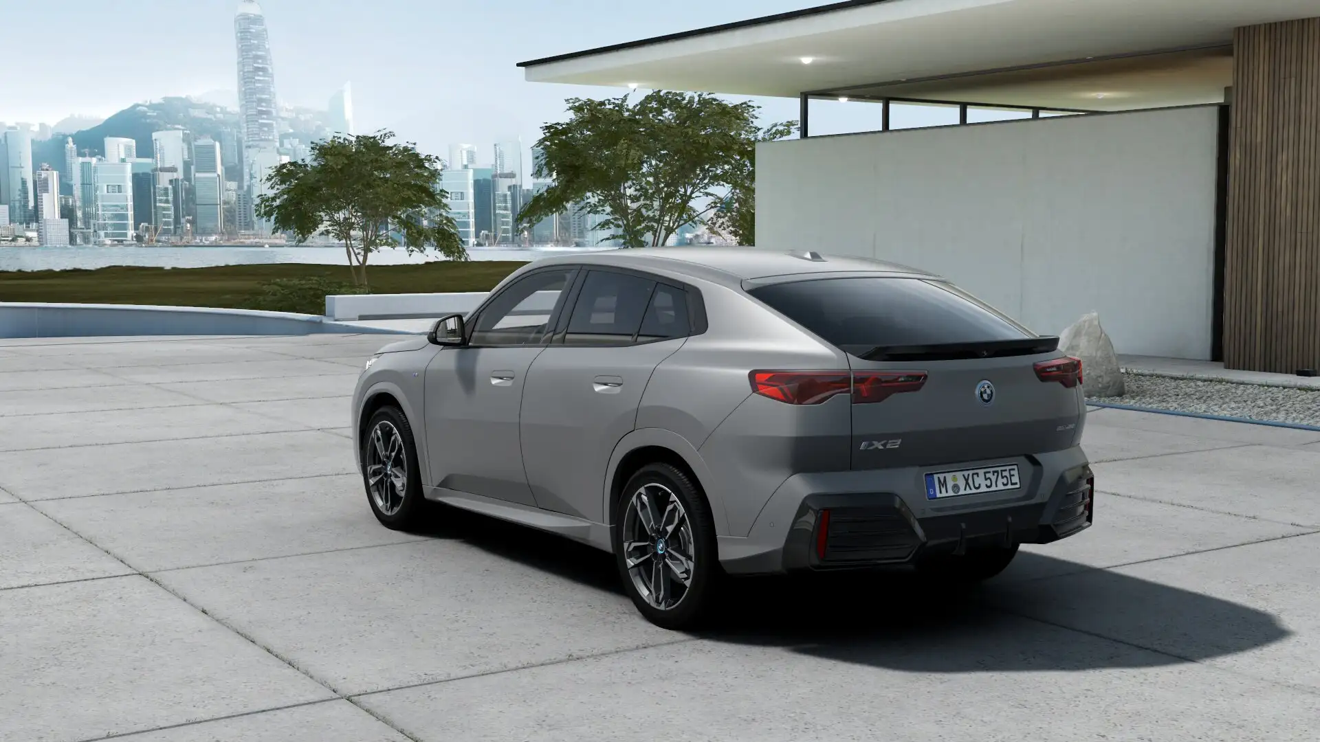 BMW iX2 iX2 eDrive 20 Msport Grigio - 2