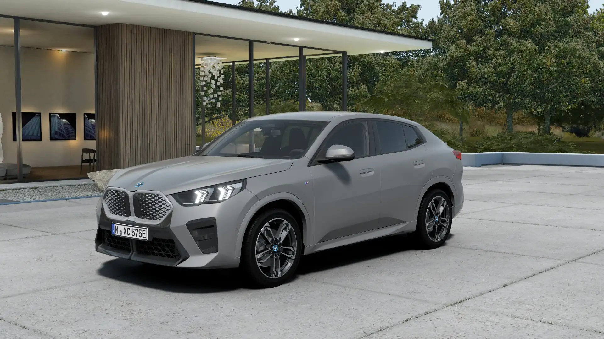 BMW iX2 iX2 eDrive 20 Msport Grigio - 1