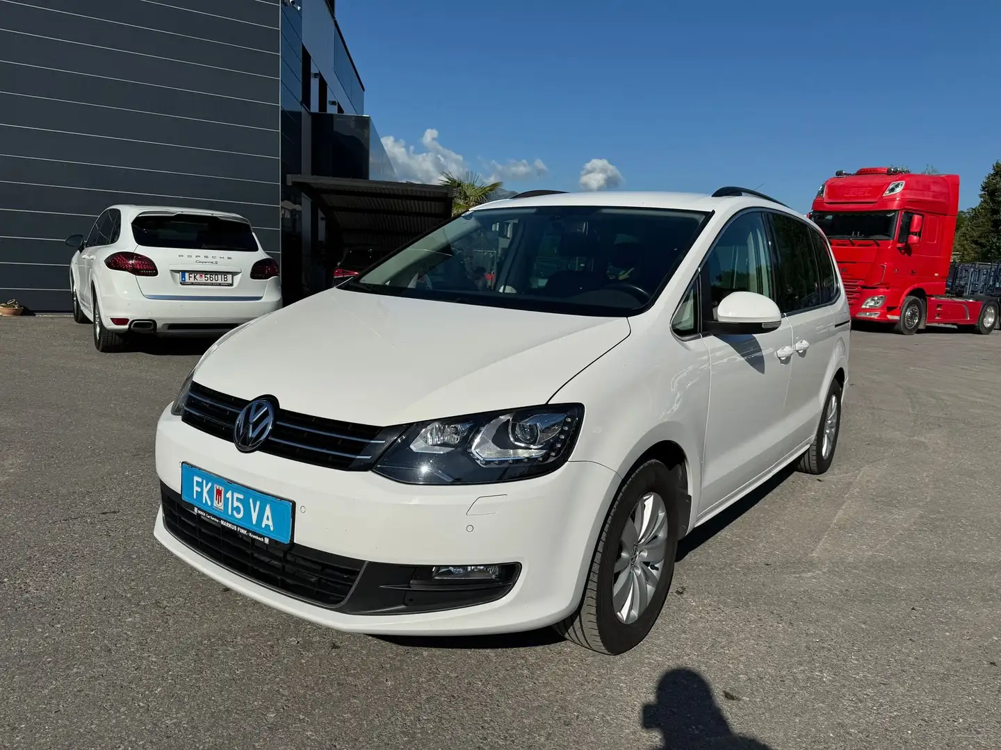 Volkswagen Sharan Comfortline 2,0 TDI Schiebetür Links/Rechts Bianco - 2