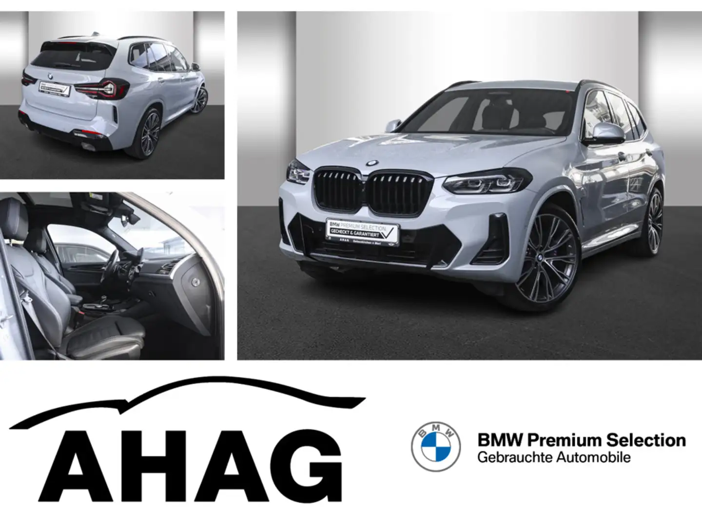 BMW X3 xDrive30i AT M Sportpaket Sport Aut. Panorama Grau - 1