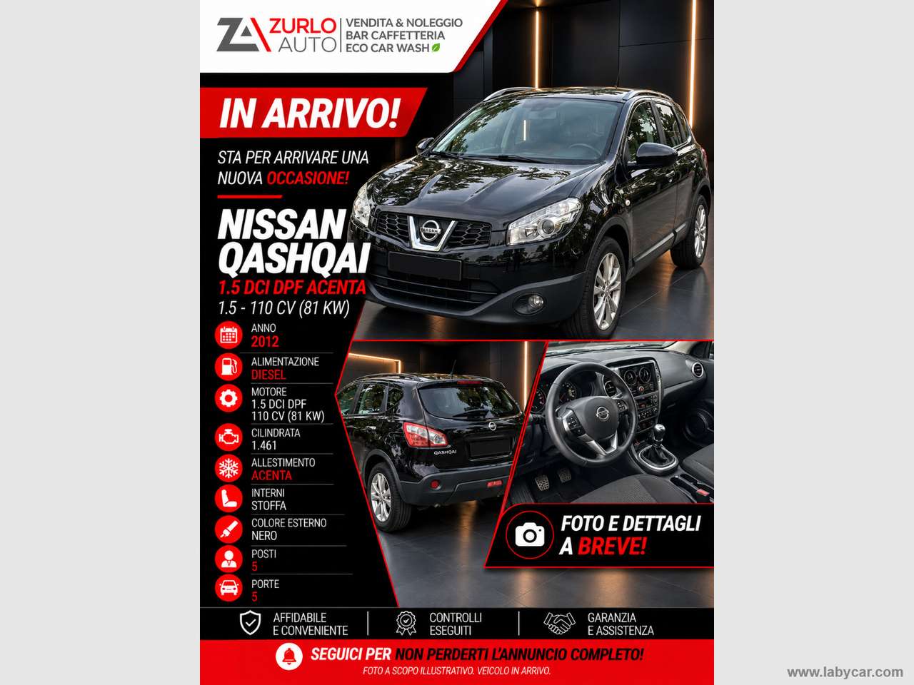 Nissan Qashqai 1.5 dCi DPF Acenta