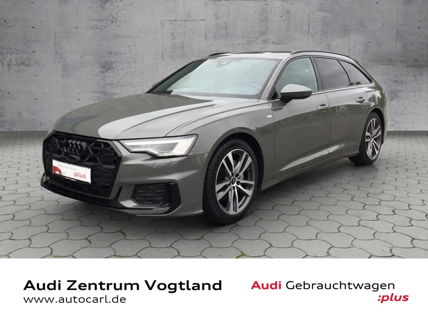 Audi A6 Avant design 40TDI S tron/Matrix/Navi/ACC/RFK KLI Gris - 1