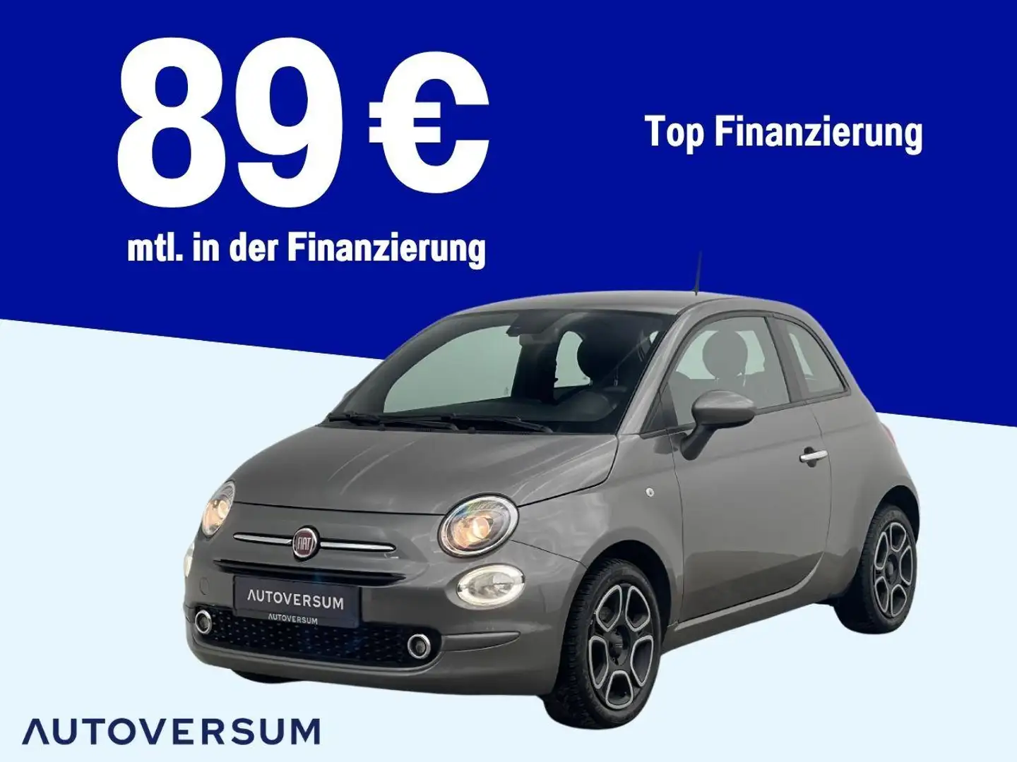 Fiat 500 Club TEMP*DAB*PDC*KLIMA*CARPLAY*ISOFIX* Grau - 1