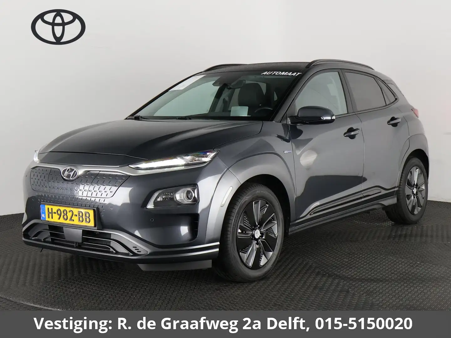 Hyundai KONA EV Premium Two-Tone 64 kWh | Accuconditie: 92% | N Grijs - 1