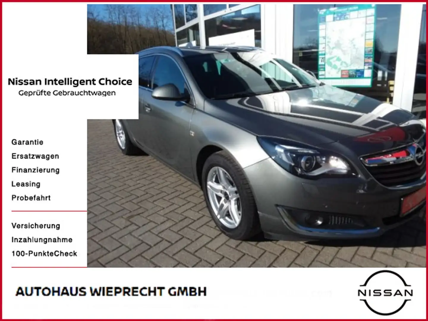 Opel Insignia 1.6 SIDI Turbo Innovation Grau - 1