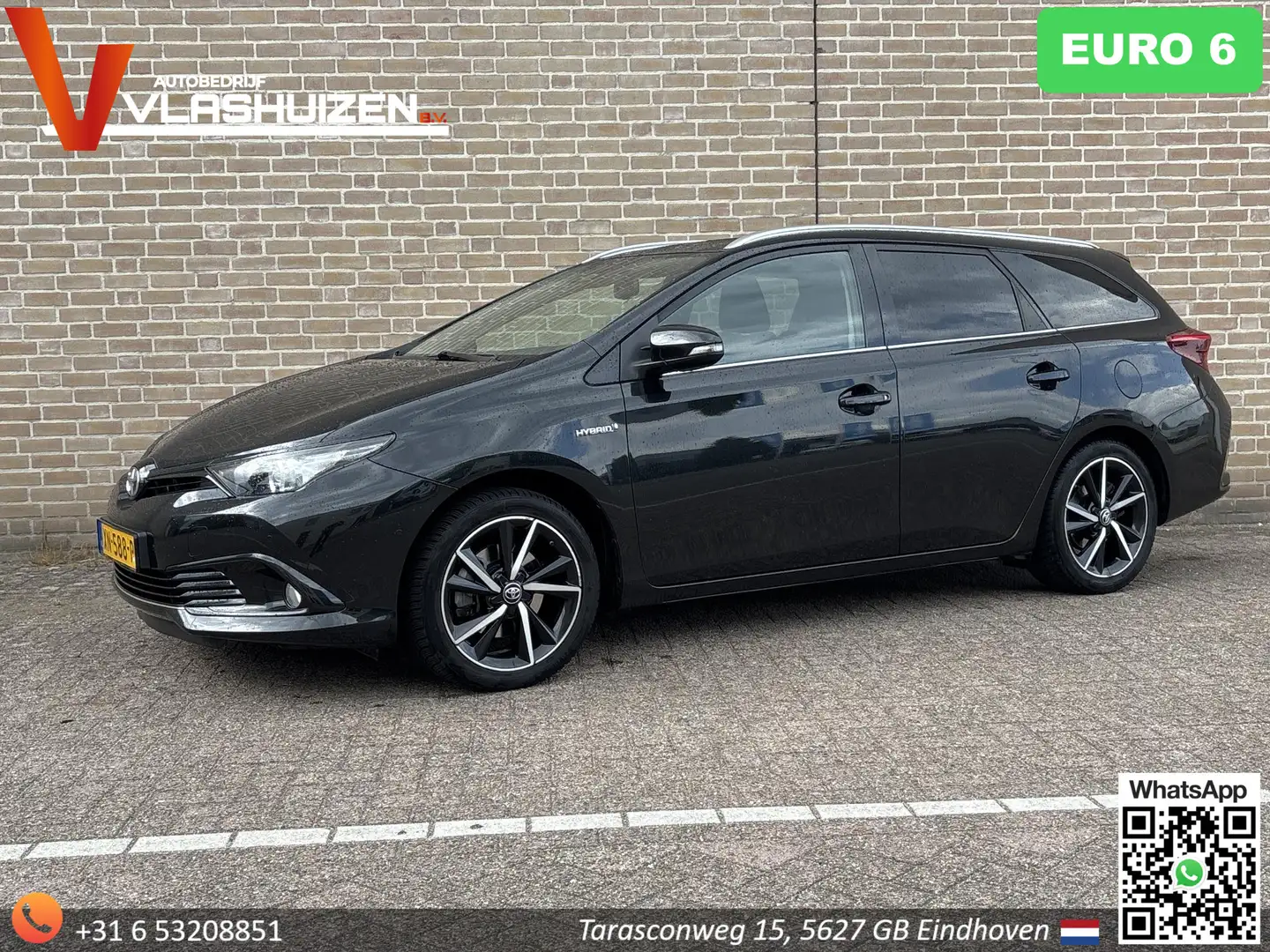 Toyota Auris Touring Sports 1.8 Hybrid Dynamic Ultimate | € 9.9 Zwart - 1