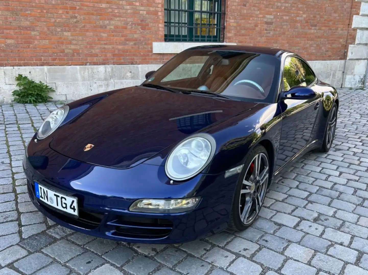 Porsche 997 911 997 Carrera 4S Coupé Chrono Schiebedach BOSE Modrá - 1