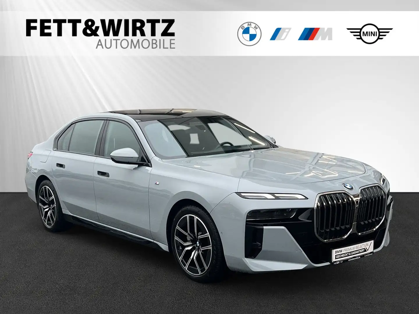 BMW 740 d xDrive M Sport|PanoSkyLounge|Bowers&Wilkins Grigio - 1