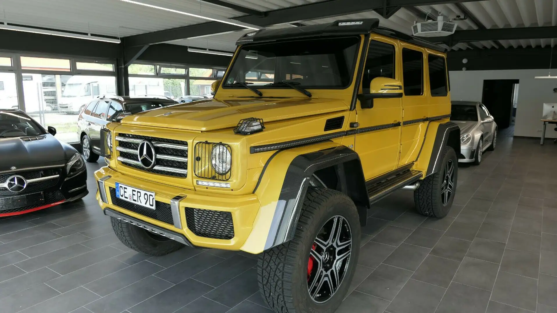 Mercedes-Benz G 500 4x4² solarbeam/deutsches Auto Giallo - 1