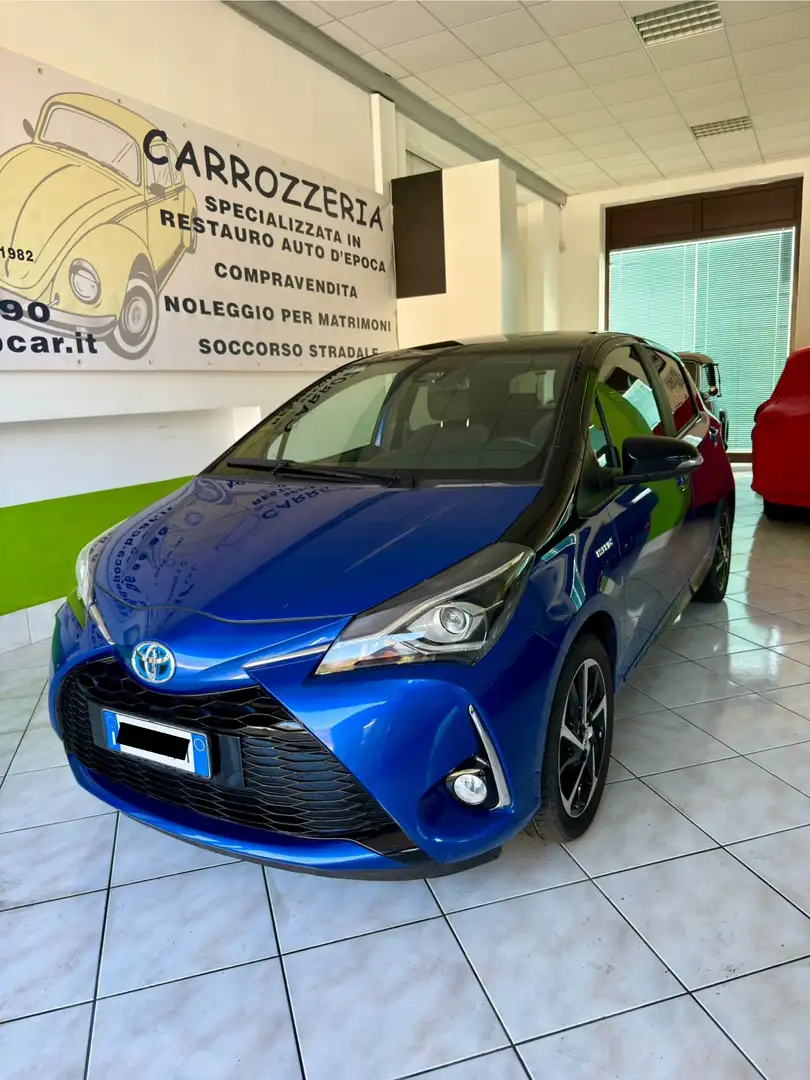 Toyota Yaris Yaris 5p 1.5h Trend Blue Edition my18 Azul - 1