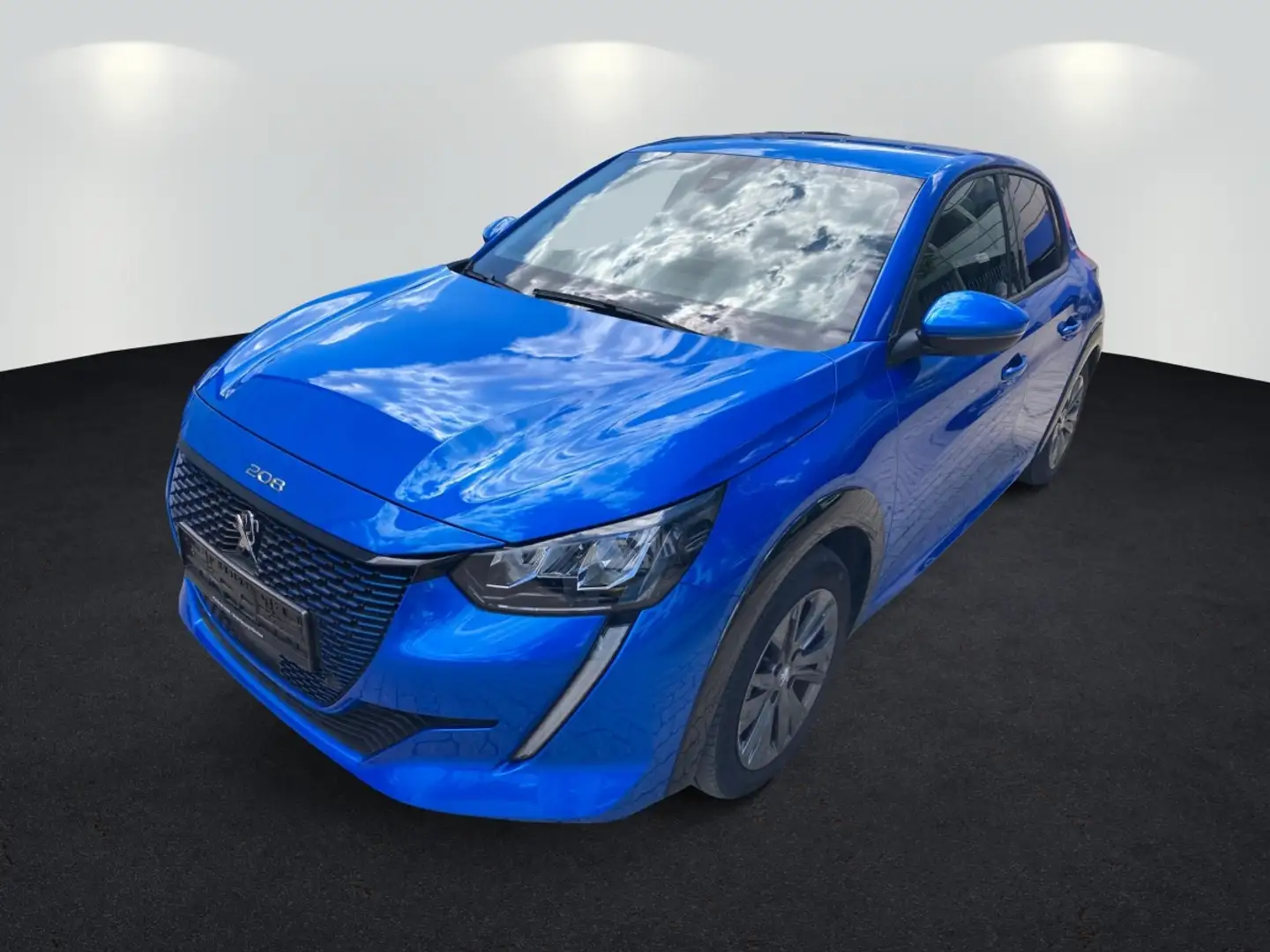 Peugeot 208 e- Elektromotor 136 Rückfahrkamera mit 180° Blau - 2