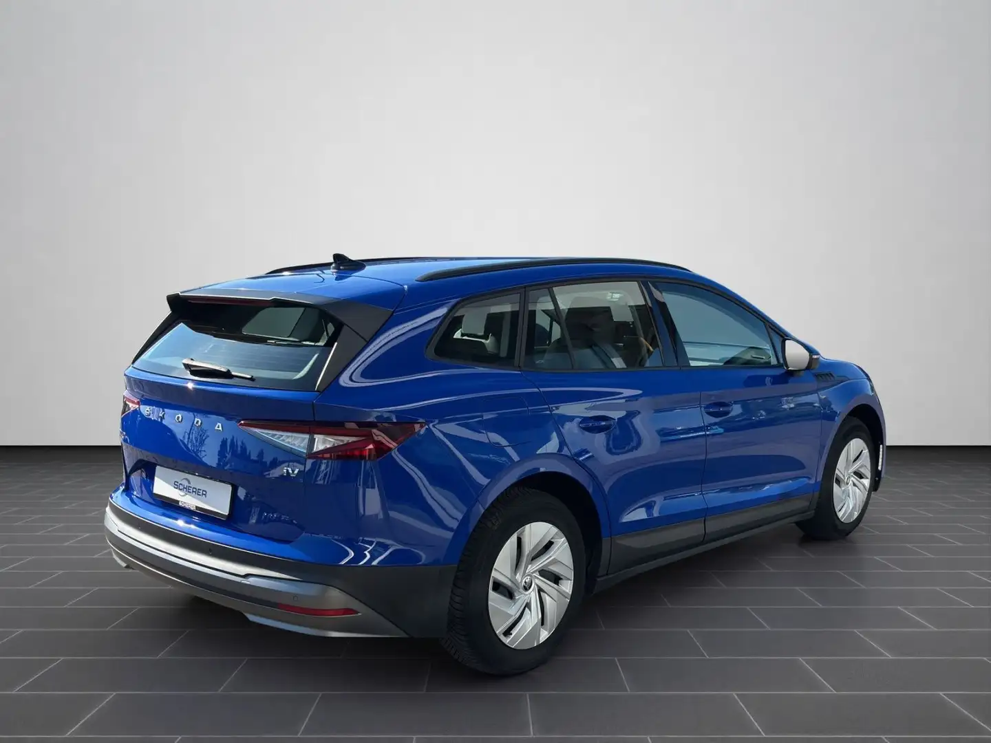 Skoda Enyaq iV 50 Loft NAVI CARPLAY PDC hi. GRA Blau - 2