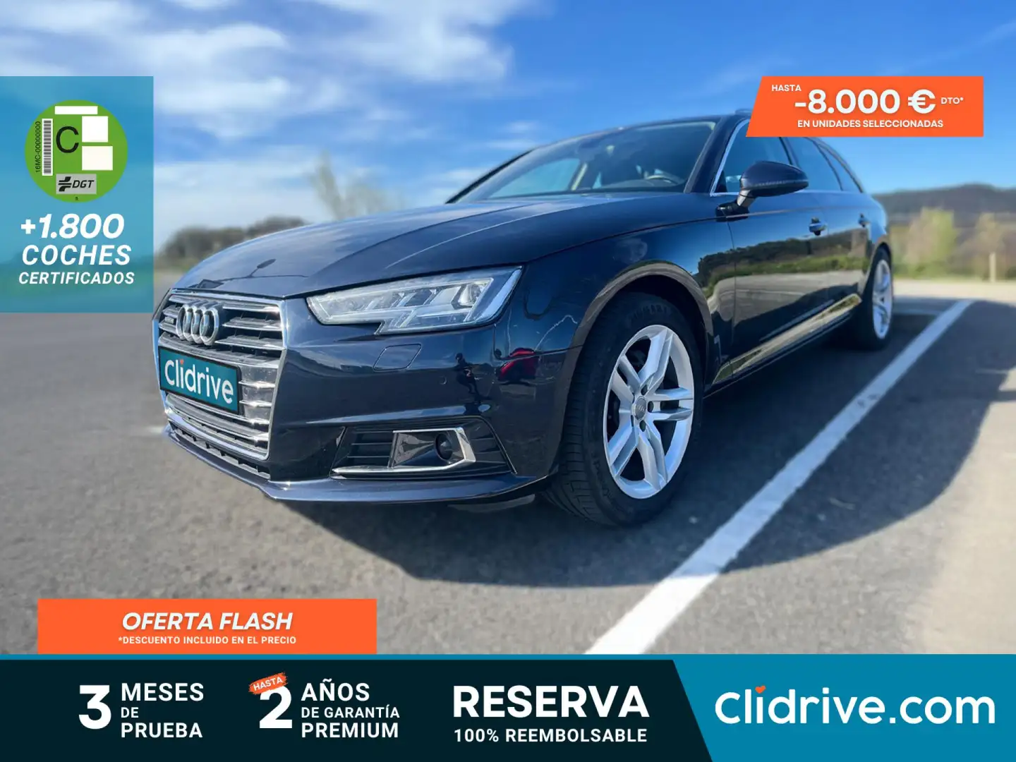 Audi A4 Avant 2.0TDI quattro S tronic 140kW Negro - 1