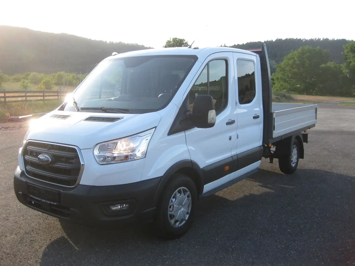 Ford Transit 350 L3 Doppelkabine Pritsche 170PS Weiß - 2