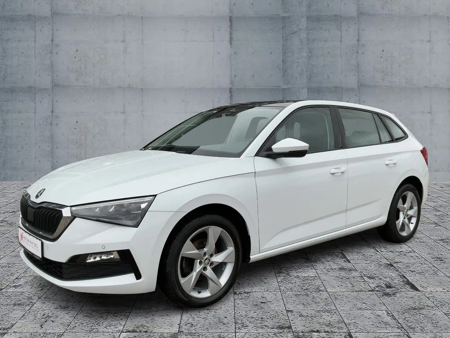 Skoda Scala 1.5 TSI STYLE LEDER+LED+PANO+SHZ+PDC+LM17" Weiß - 2