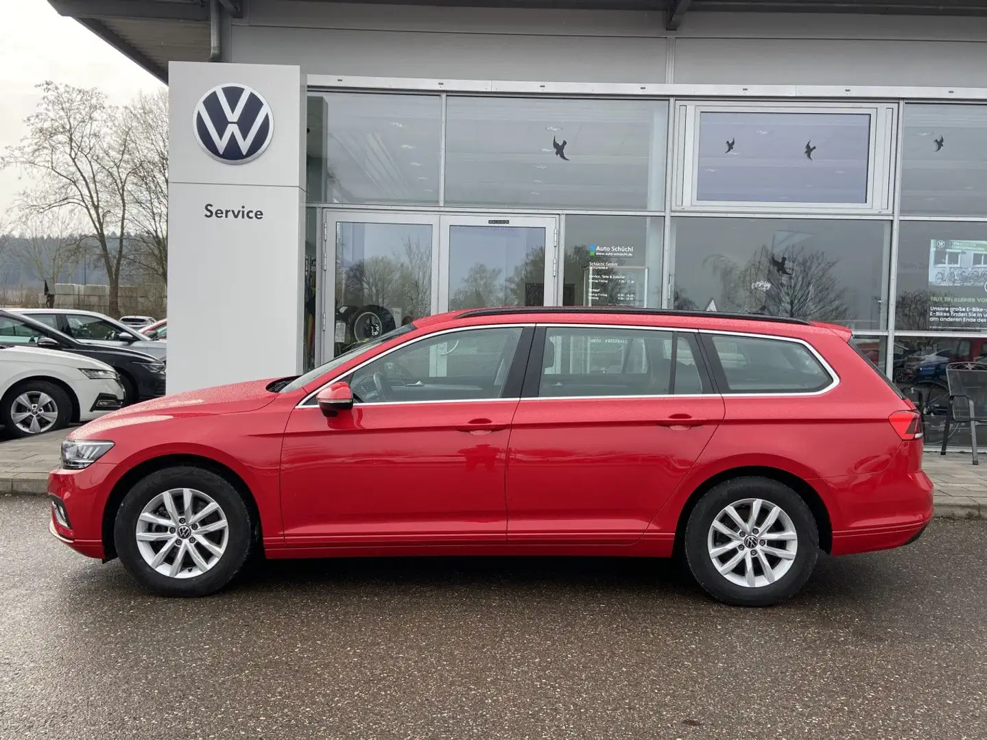 Volkswagen Passat Variant 2.0 TDI DSG BUSINESS NAVI+LED+KAM Rot - 2