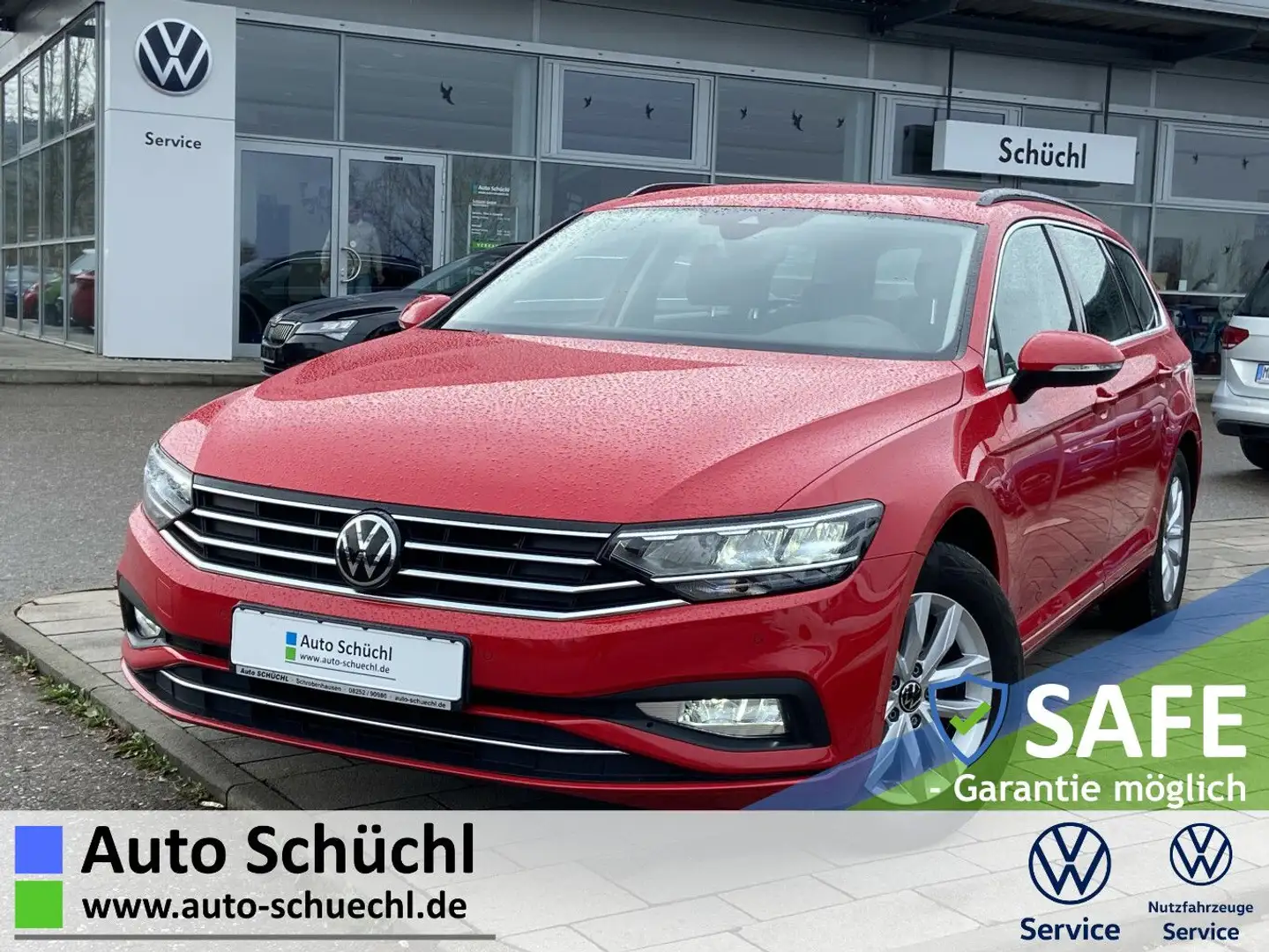 Volkswagen Passat Variant 2.0 TDI DSG BUSINESS NAVI+LED+KAM Rot - 1