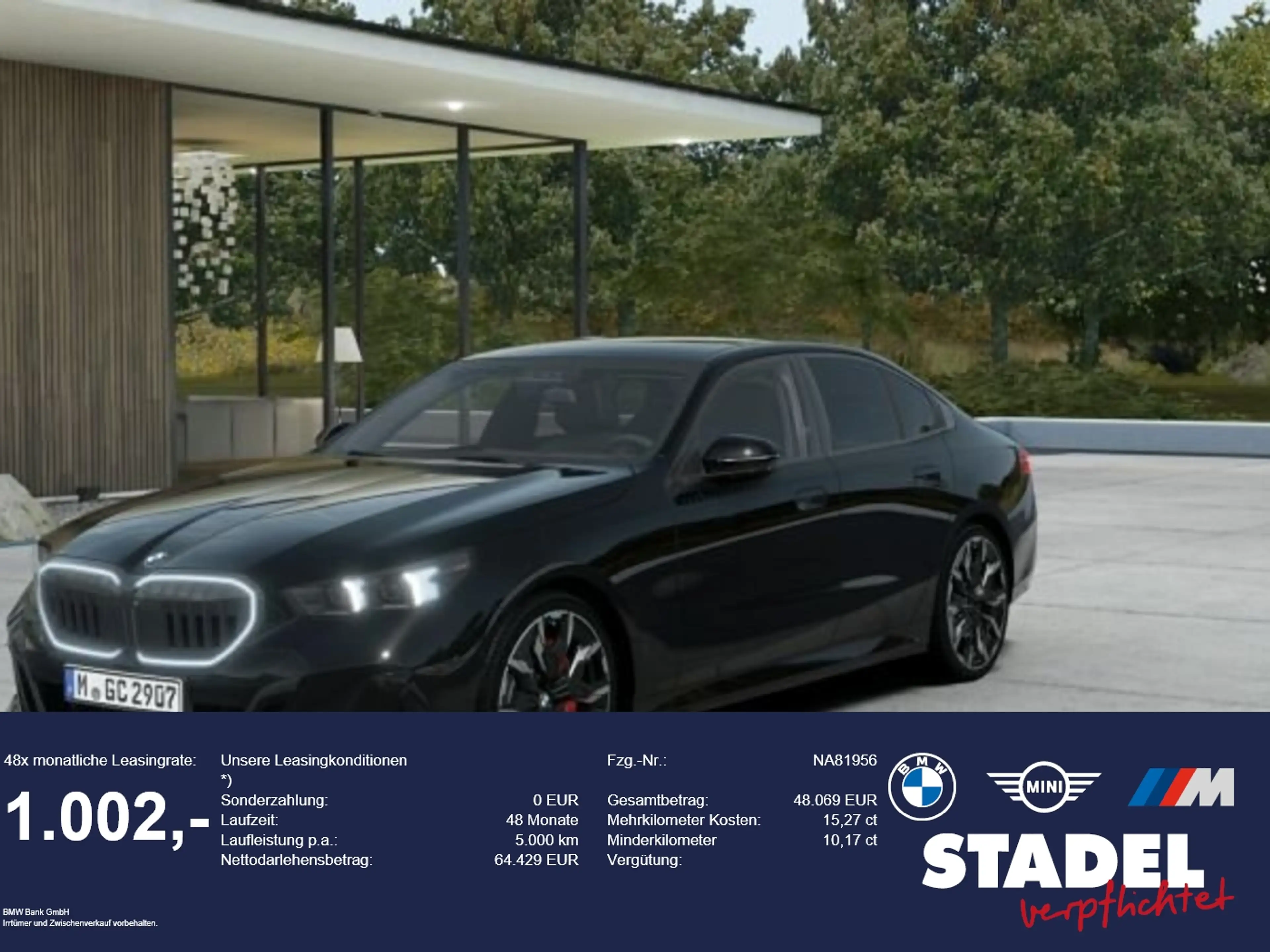 BMW 540 d xDrive Limousine M Sportpaket