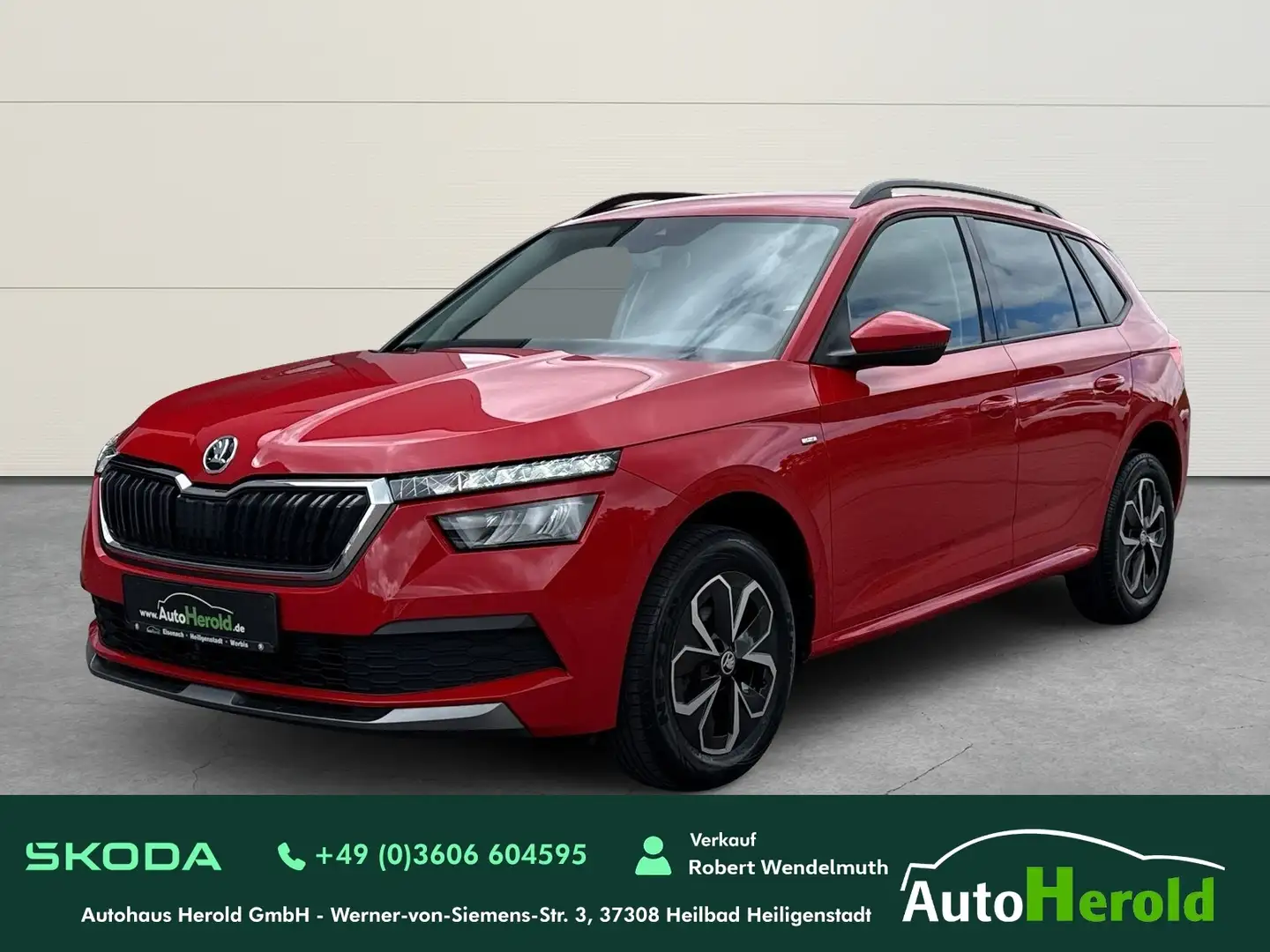 Skoda Kamiq Drive Scheckheft, Lenkrad +Sitz Heizung Rot - 1