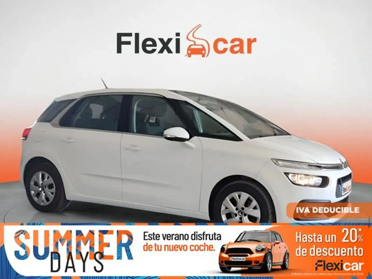 Citroen C4 Spacetourer 1.5BlueHDI S&S Live 130 Wit - 1