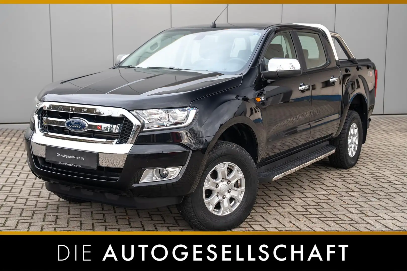 Ford Ranger 2.2 TDCi XLT DK 4x4 *OFF-ROAD-PAKET*NAVI* Schwarz - 1