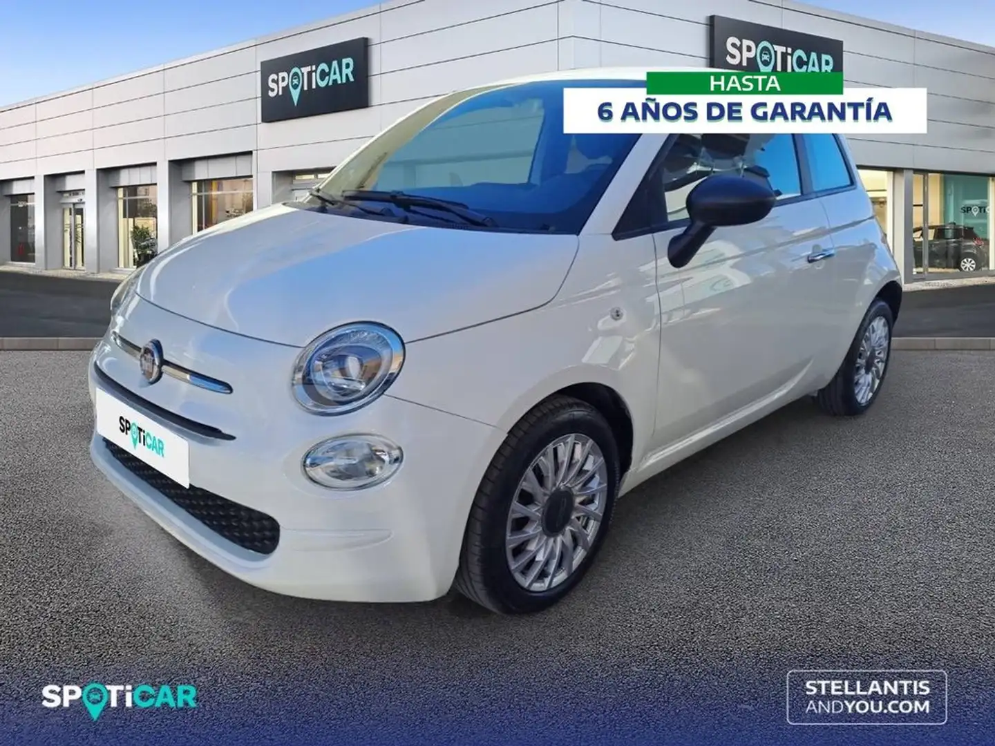 Fiat 500 1.0 Hybrid 51KW (70 CV) Cult Gris - 1