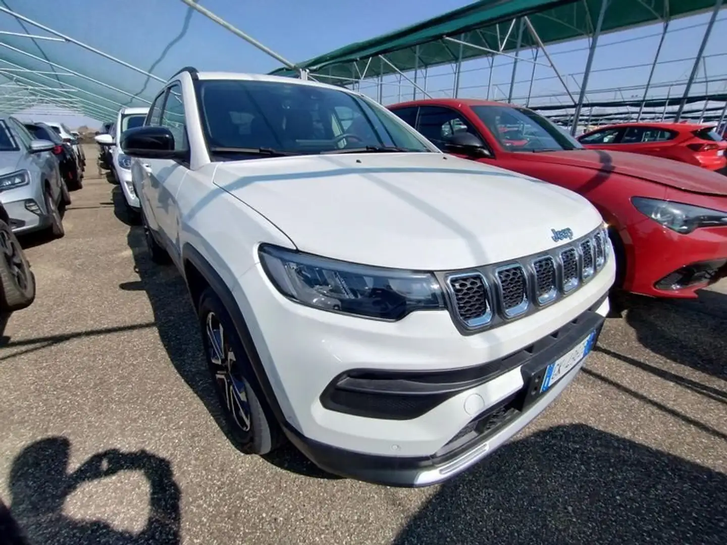 Jeep Compass Compass II 2021 1.3 turbo t4 phev Limited 4xe auto Bianco - 2