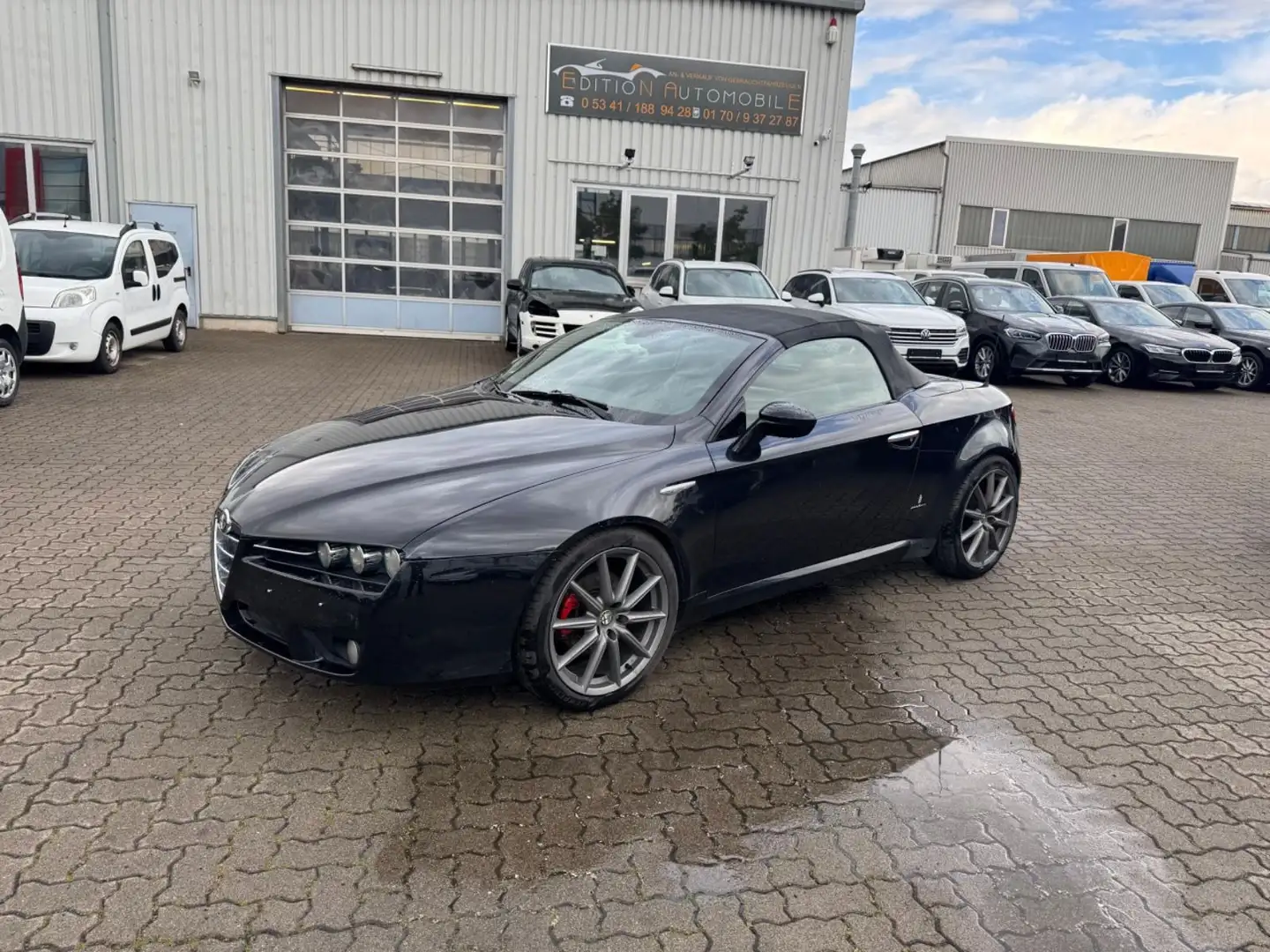 Alfa Romeo Spider 2.2 JTS 16V Exclusive-19 ZOLL ALU-LEDER Černá - 1