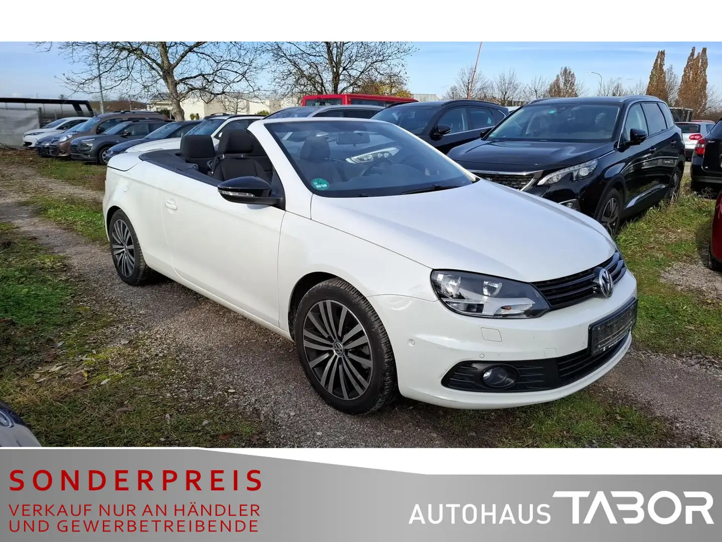 Volkswagen Eos 1.4 TSI ParkAssist PDC SHZ SD LM Blanco - 2