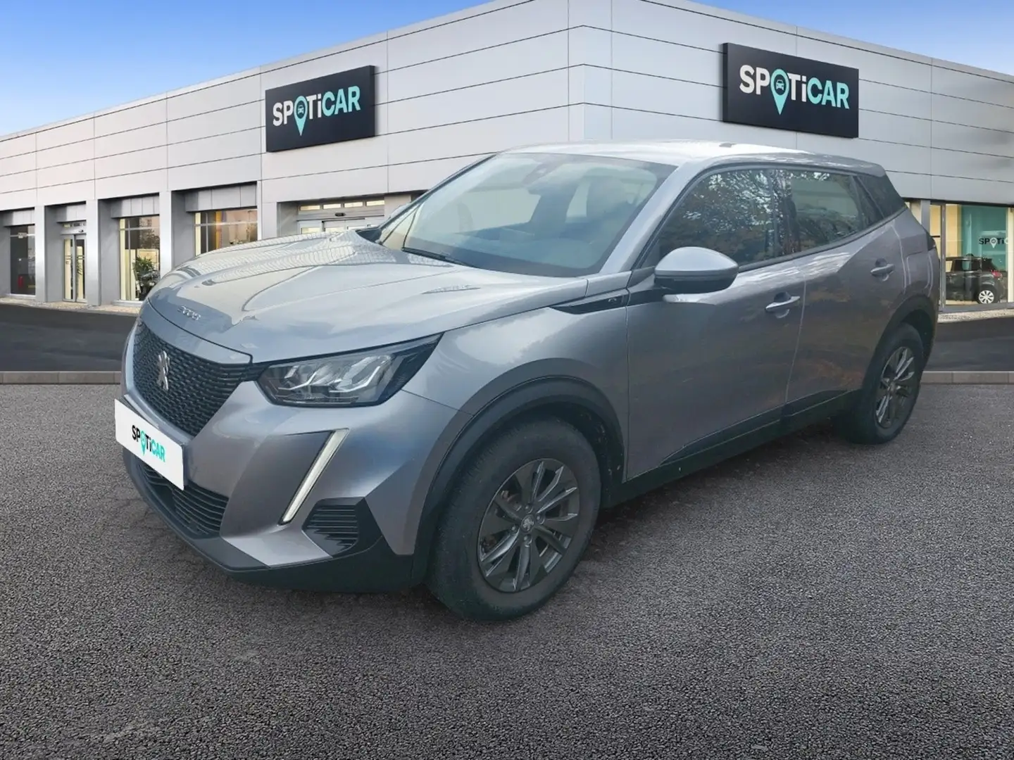 Peugeot e-2008 Active 136 SOH 90% Silber - 1