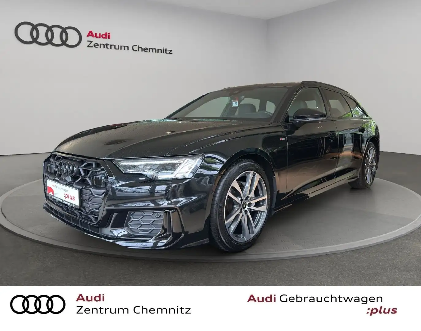 Audi A6 Avant 40 TDI qu. S tr. S line MATRIX+STHZ+ACC Schwarz - 1