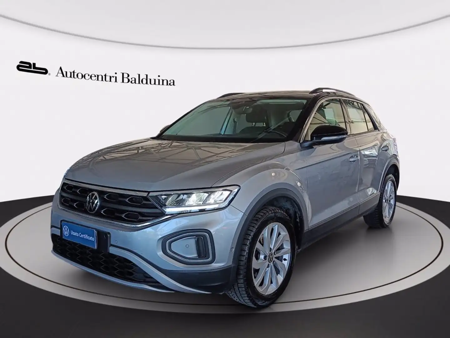 Volkswagen T-Roc 1.5 tsi life dsg Gris - 1