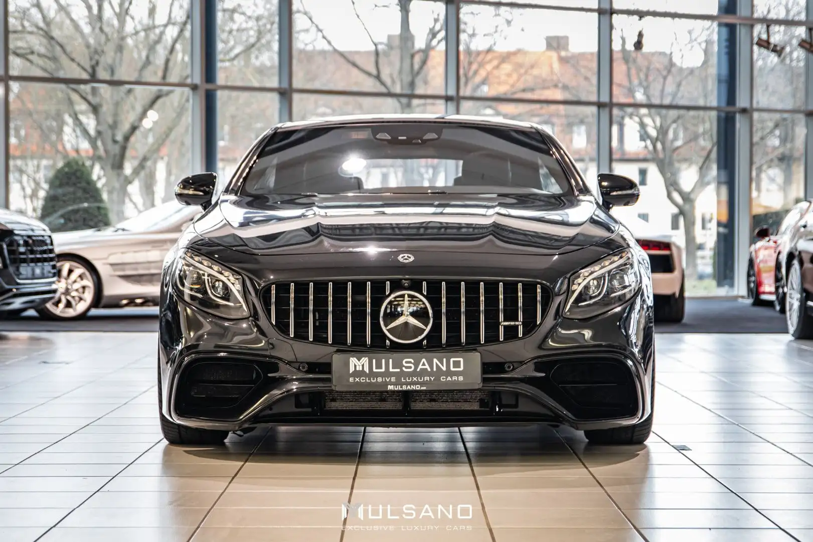 Mercedes-Benz S 500 S500 Coupe 4Matic S63-OPTIK 360° KAMERA DESIGNO Černá - 2
