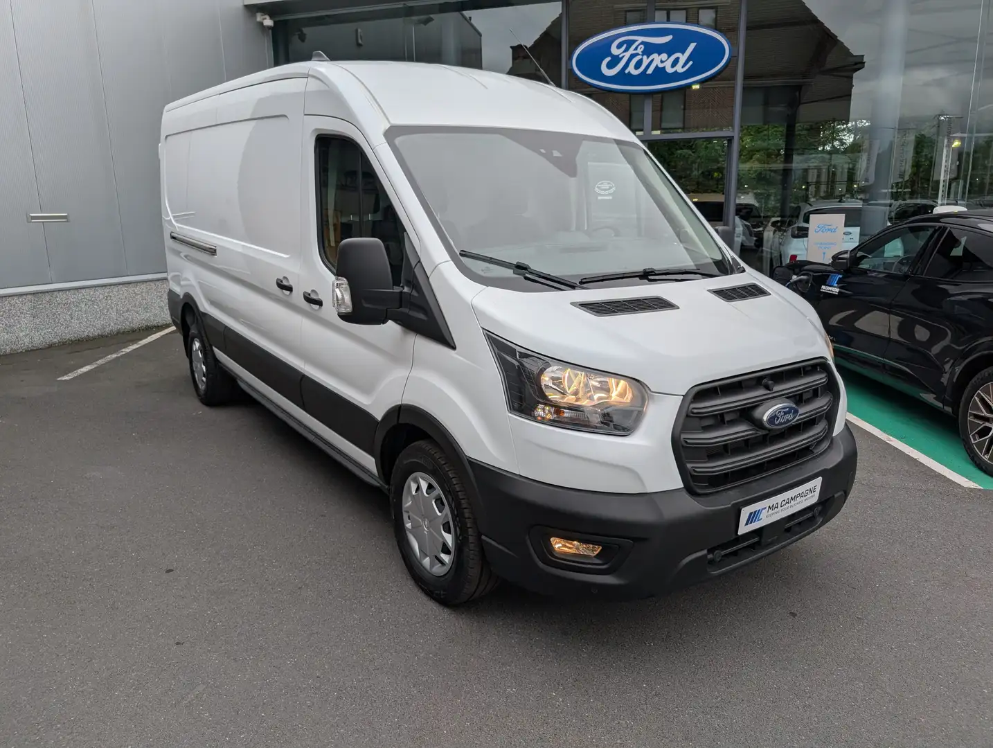 Ford Transit 2T Trend 350L L3H2 2.0TDCi 170pk A6 automaat Blanco - 1