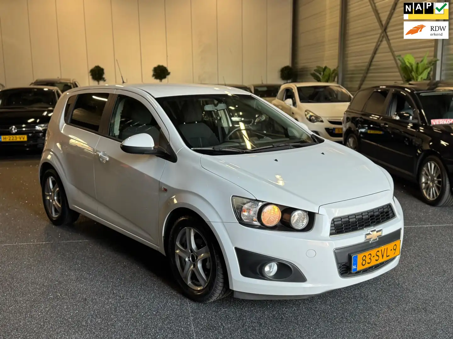 Chevrolet Aveo 1.2 LT Airco | Navi | Cruise | 1e Eig. | BJ 2012 | Wit - 1