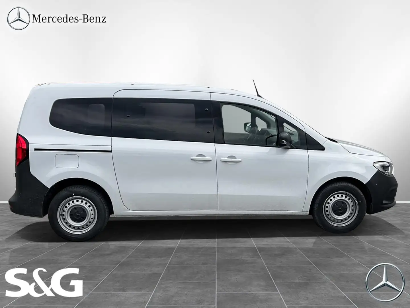 Mercedes-Benz Citan 112 CDI Mixto MBUX+RüKam+AHK+Automatik+DAB Weiß - 2
