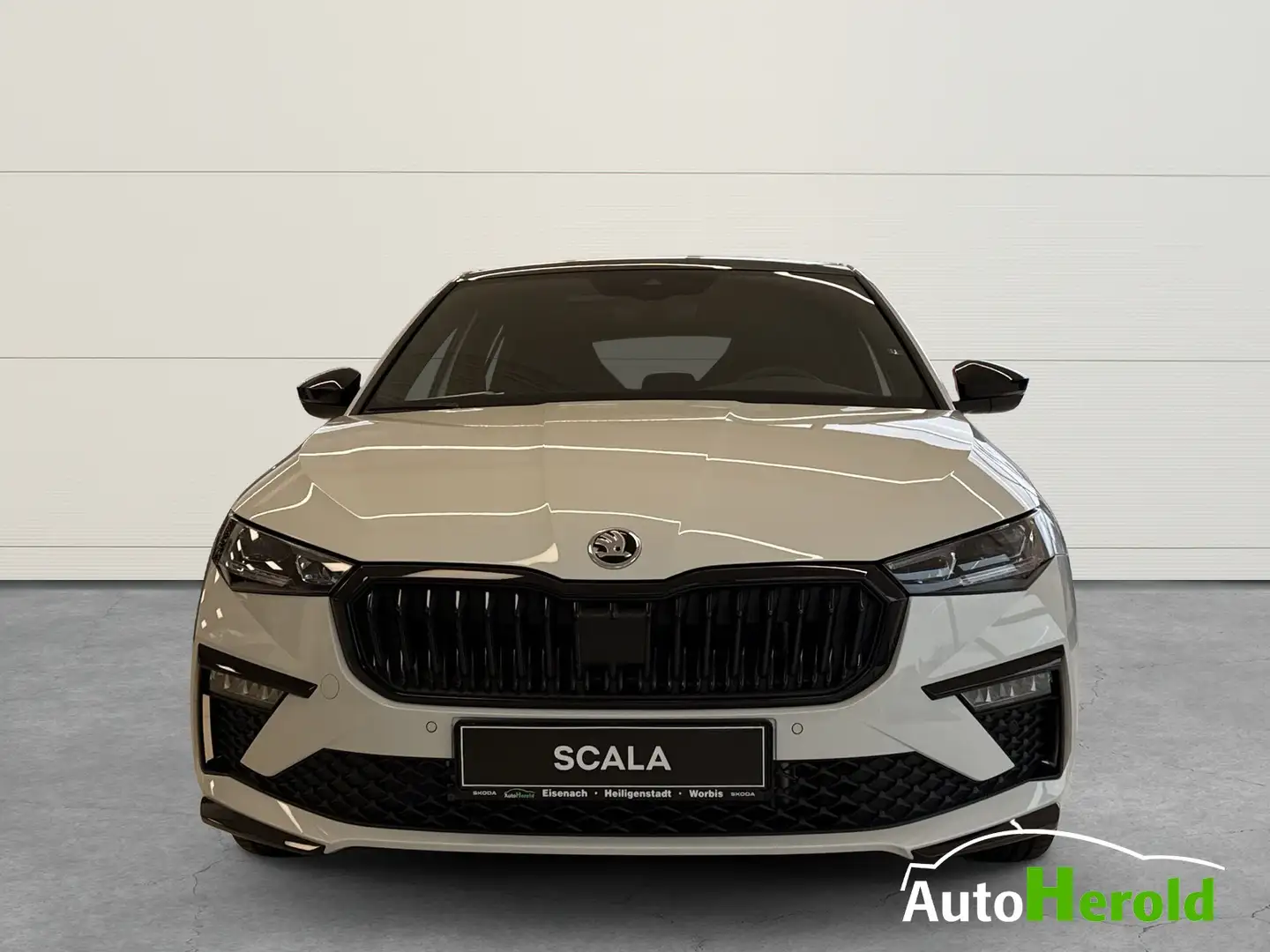 Skoda Scala Monte Carlo AHK Fahrassistenz-Paket Plus Weiß - 2