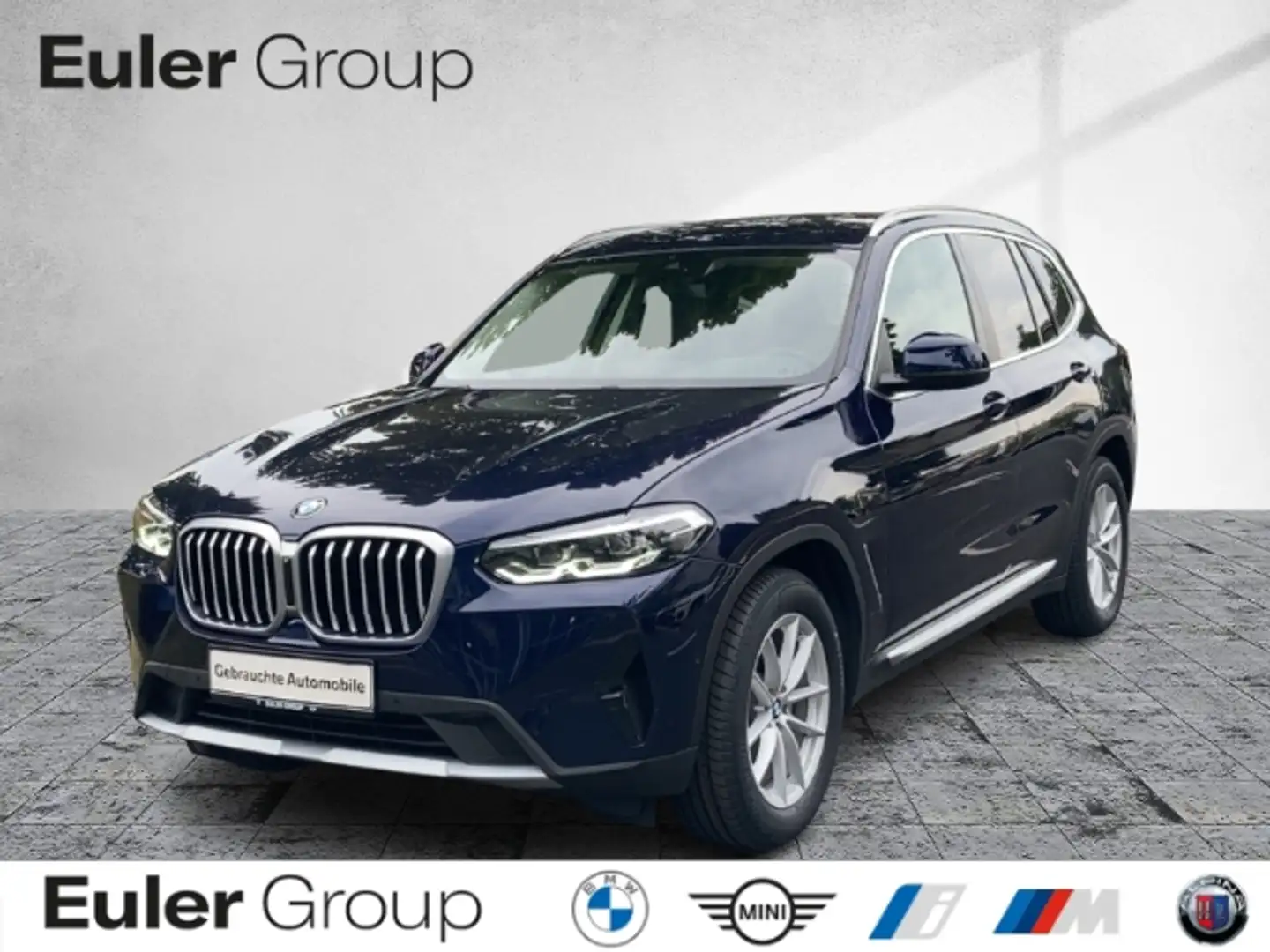 BMW X3 xDr 20i Navi Leder Dig Cockpit Memory LED El. Heck Blau - 1