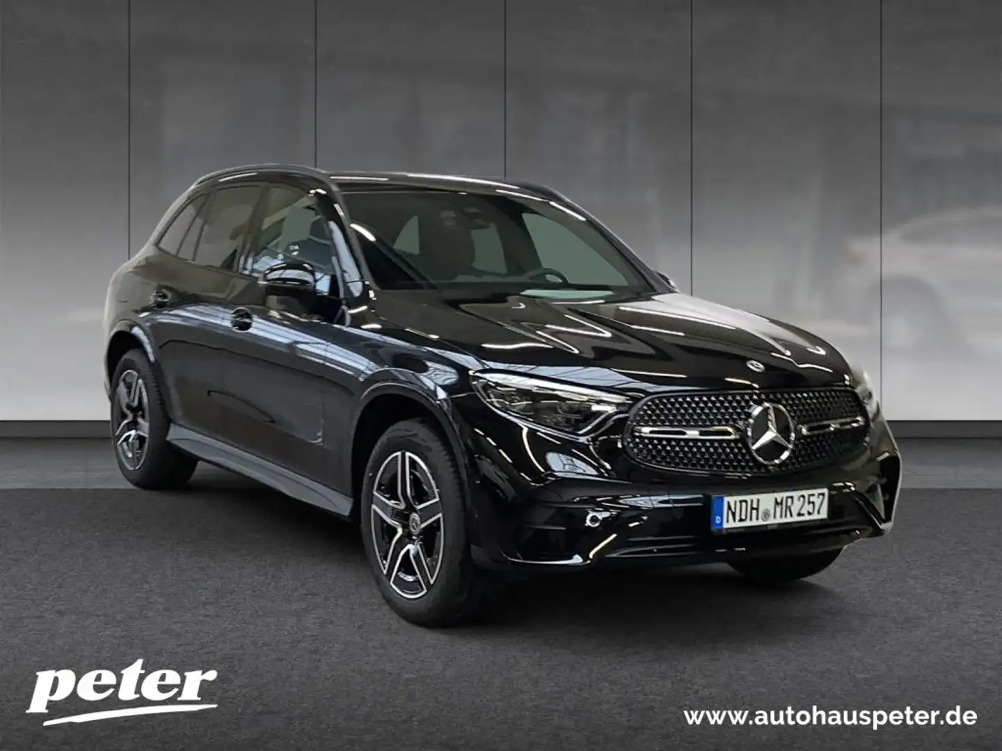 Mercedes-Benz GLC 300 de 4M AMG/ADVANCED/NIGHT/19"/DIGITAL Schwarz - 2