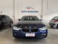 BMW 316 Serie 3 Touring 316d BUSINESS ADVANTAGE AUTO Bleu - thumbnail 2