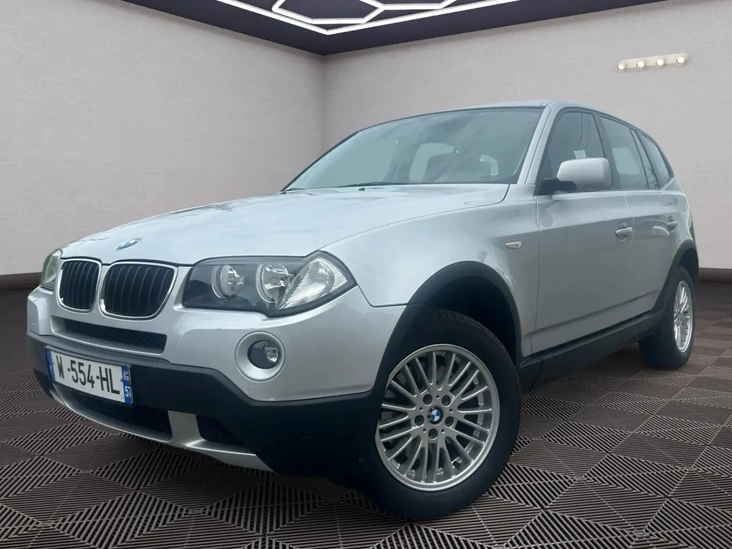 BMW X3 2.0 d Steptronic Gris - 1