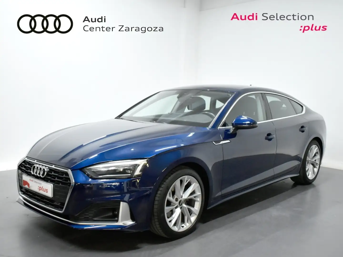 Audi A5 Sportback 35 TDI Advanced S tronic Bleu - 1
